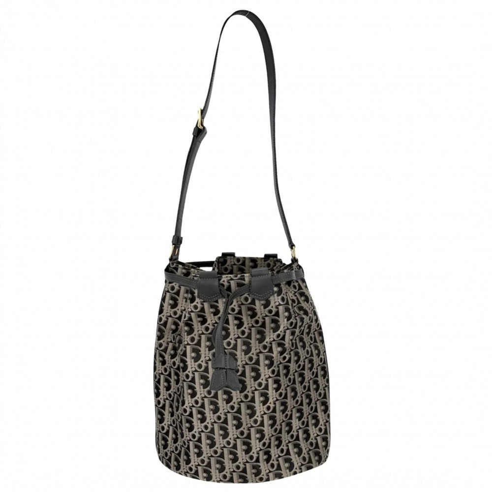 CHRISTIAN DIOR Black Trotter Shoulder Bag